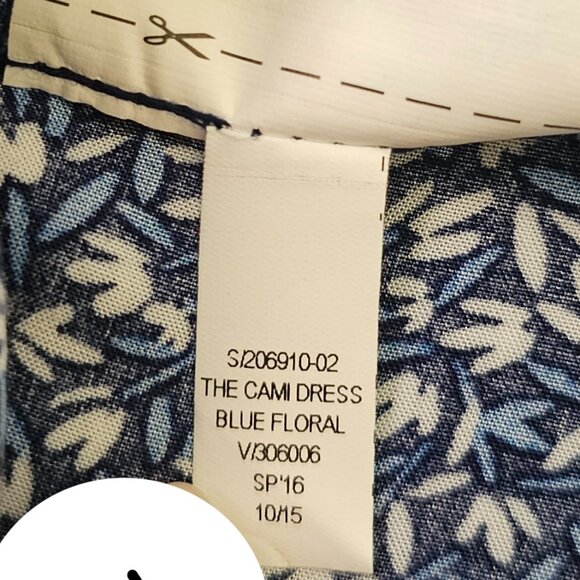 Old Navy Blue Floral A-Line Cami Sundress Dress SP - Picture 14 of 14